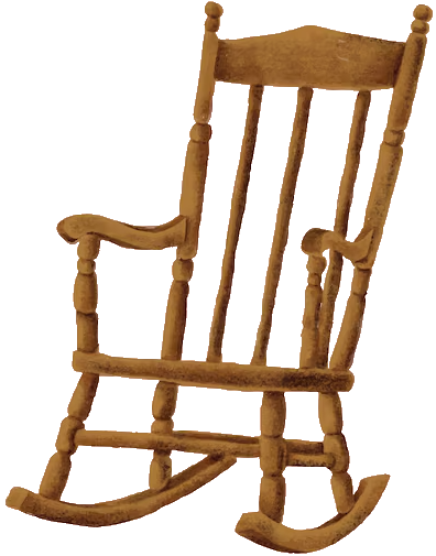 A rocking chair