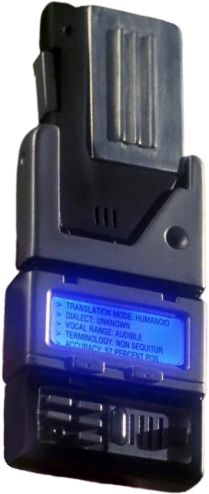 A Starfleet-issue Universal Translator
